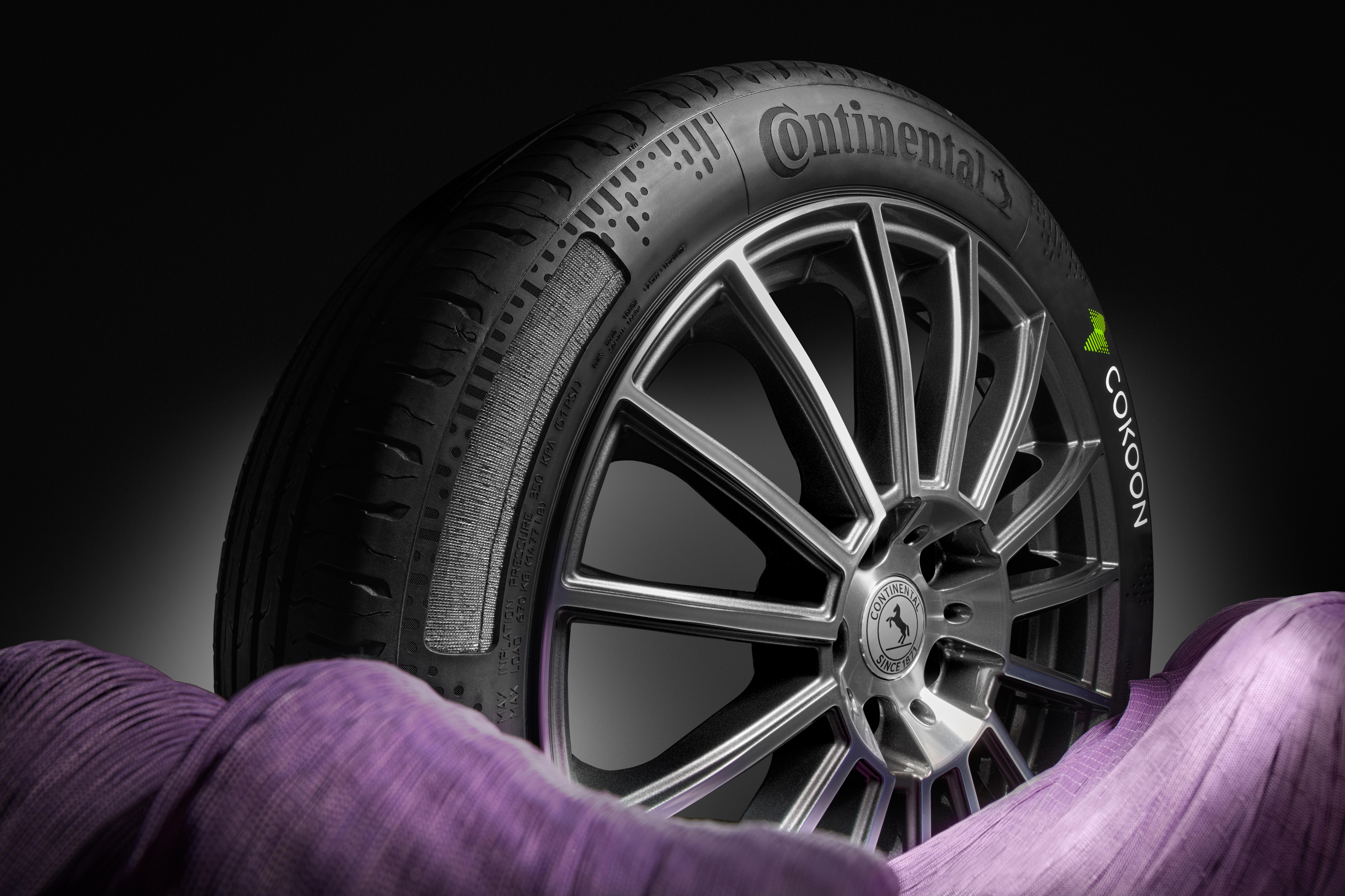 Continental and Kordsa bring onto with technology AG series - tires first Cokoon Continental the road dip