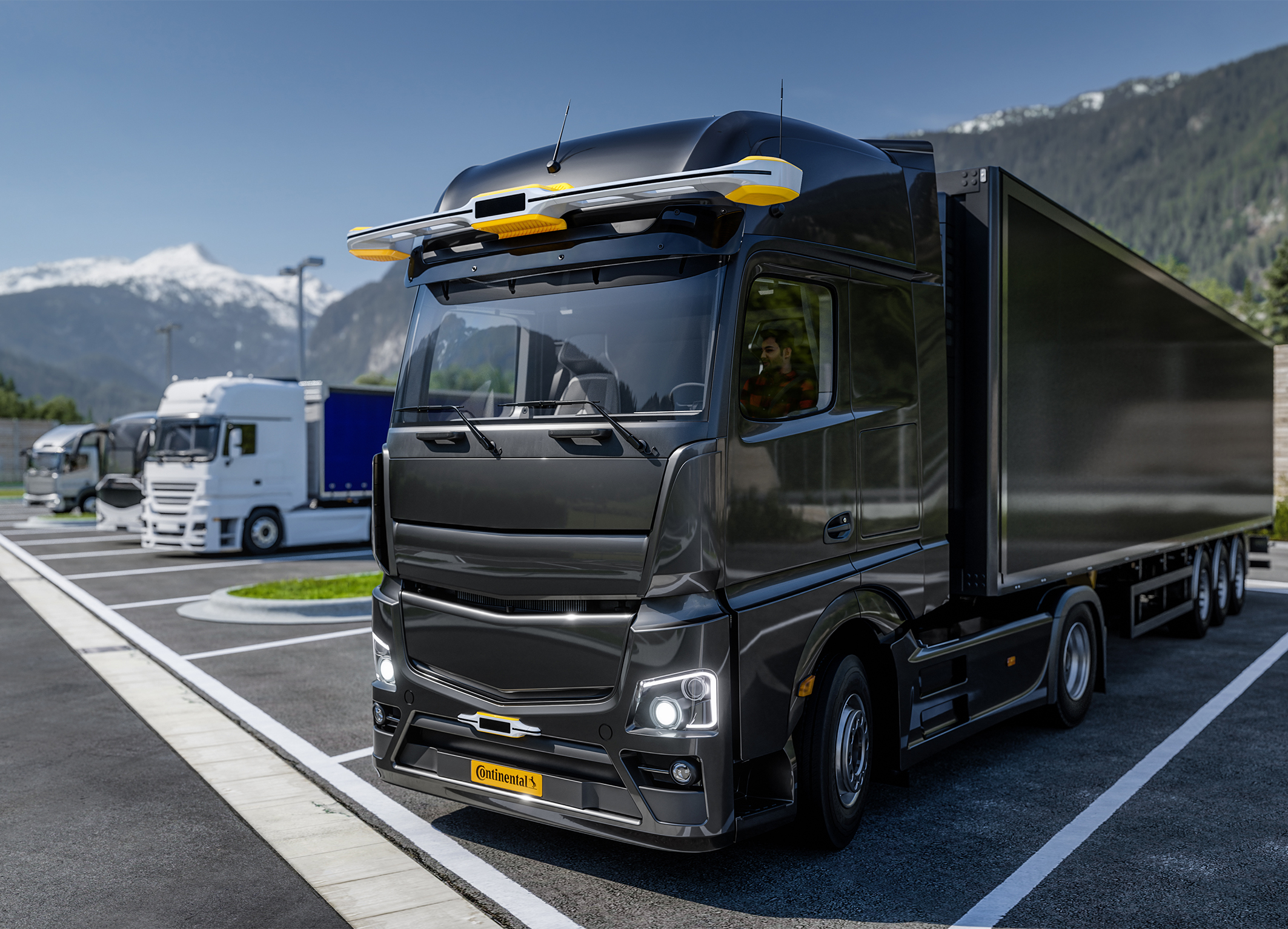 Paving the Way for Autonomous Trucks: Continental Presents Modular  Multi-sensor Solution - Continental AG