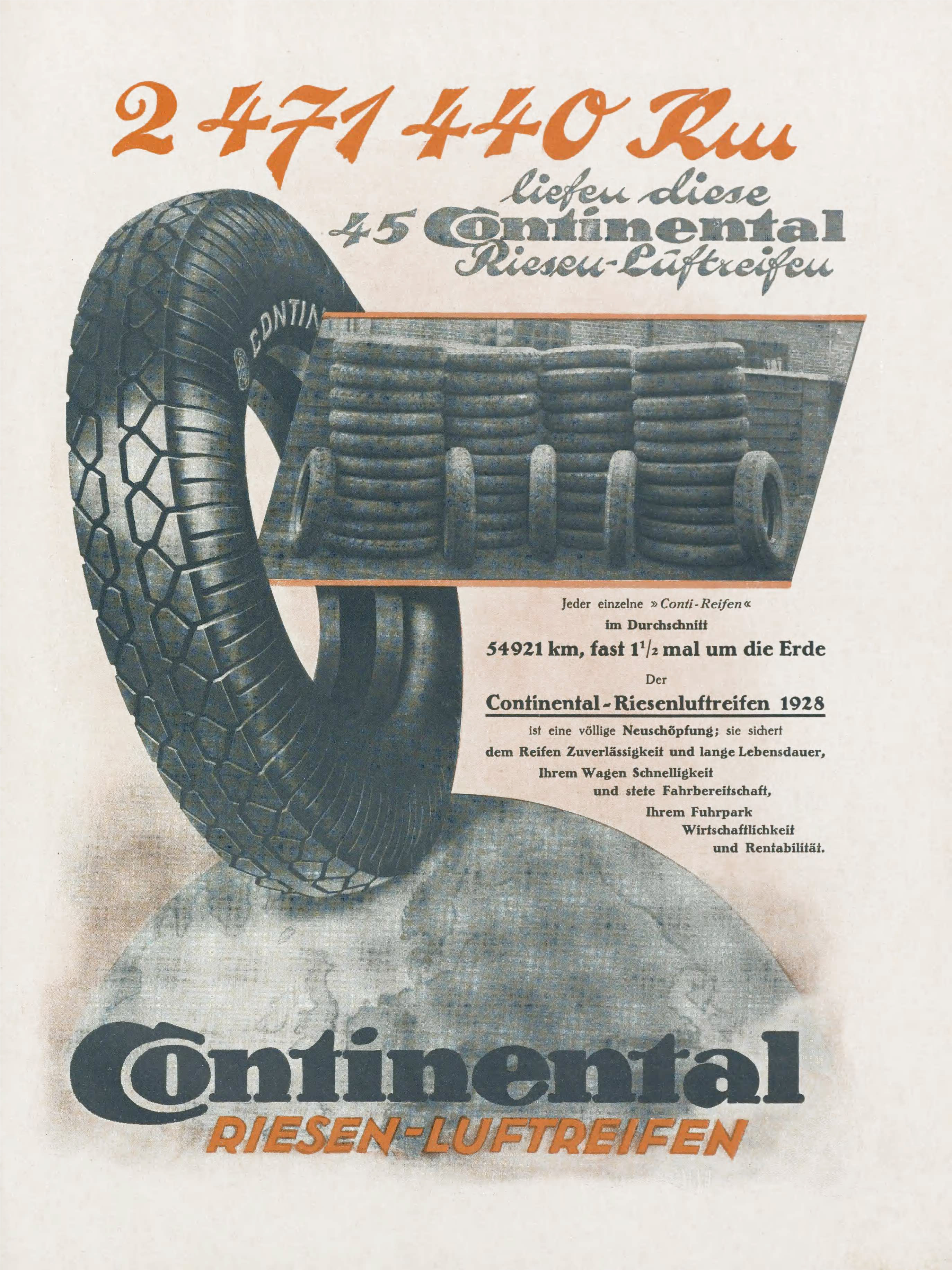 Der Continental-Reifen: Die kontinuierliche Neuerfindung eines AG Hightech-Produkts - Continental