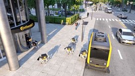 Vize společnosti Continental: doručování zásilek autonomními vozidly a kurýrními roboty