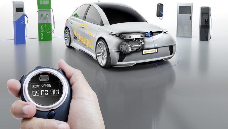 AllCharge-Lösung von Continental macht Elektroautos fit für jede Ladetechnik