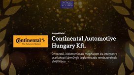 A digitalizáció a versenyképesség megkerülhetetlen tényezője - Ipar 4.0 szakmai érmet kapott a budapesti Continental