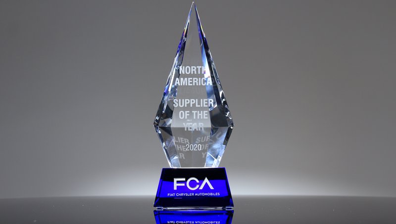 Continental_PP_FCA North America_Supplier of the Year_Trophy