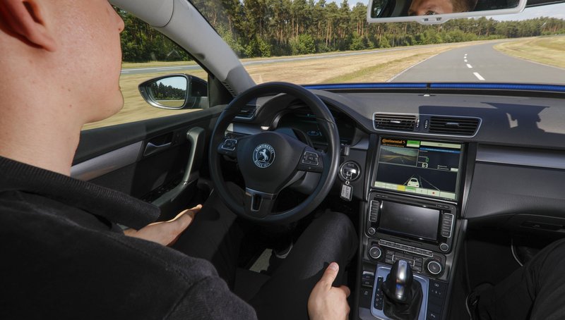  Assisted & Automated Driving Control Unit beim automatisierten Fahren