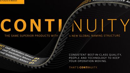 Continental stärkt Antriebsriemen-Portfolio der Industriesparte mit einheitlichem Markenauftritt