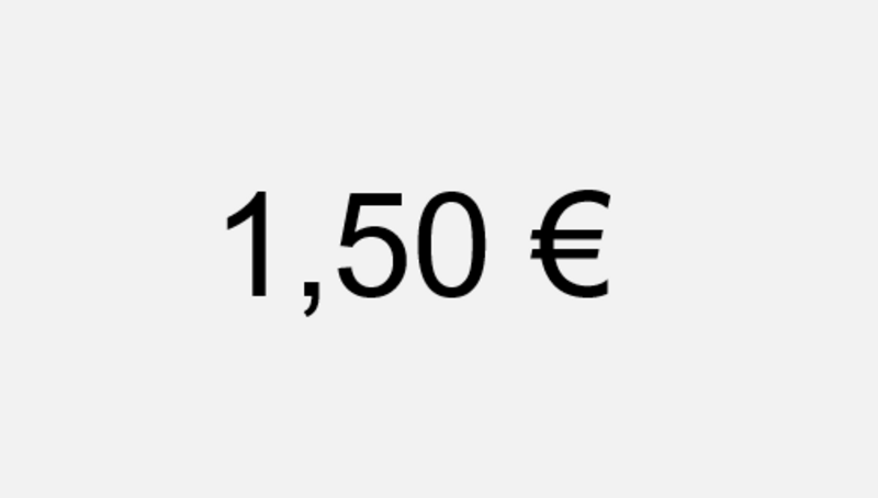 Dividende 1,50 €
