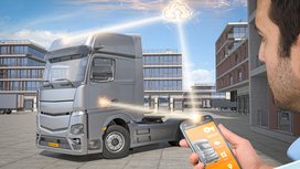 When the smartphone turns into a key: Continental is bringing its Key as a Service to commercial vehicles