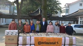 Continental verschenkt Wärme an Behinderte in Changshu