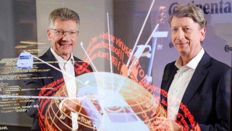 CEO Dr. Elmar Degenhart and CFO Wolfgang Schäfer