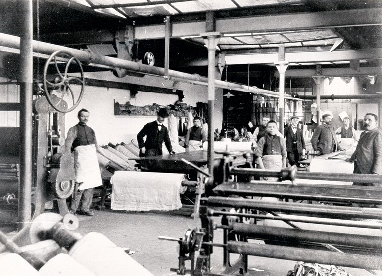 Surface production in the 19th century