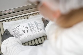 Mask production at Continental