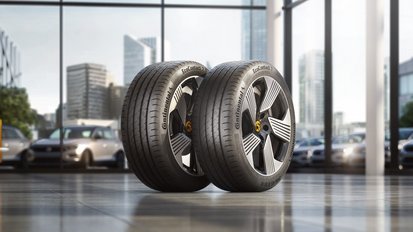 Ab Werk auf Continental-Reifen: der neue Volkswagen ID. Polo