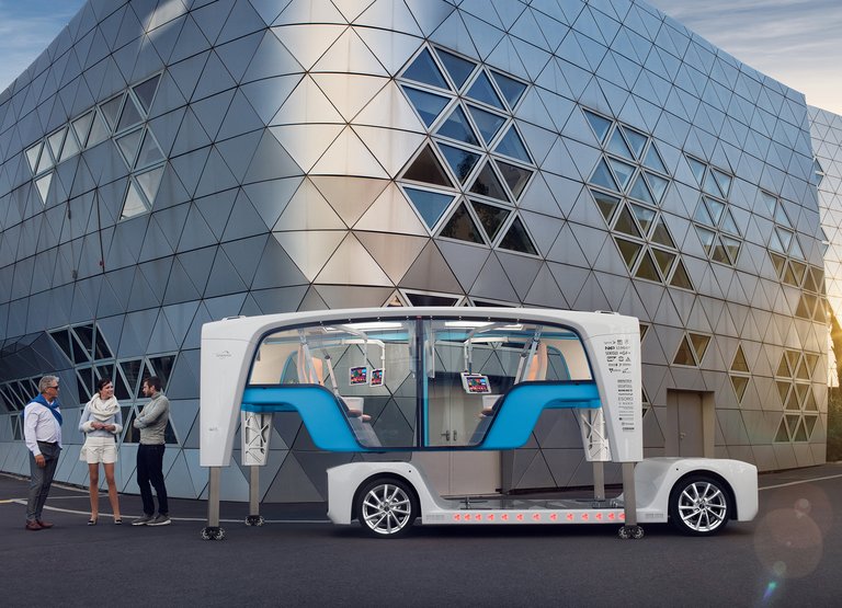 Das innovative Fahrzeugkonzept des Rinspeed SNAP