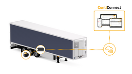 Continental Enables Real-Time Digital Tire Monitoring also for Free-Standing Truck Trailers