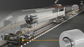 Bahntechnik: Hydrobuchsen von Continental dämpfen den Schlag und senken die Wartungskosten