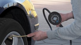 Check your tire pressures regularly