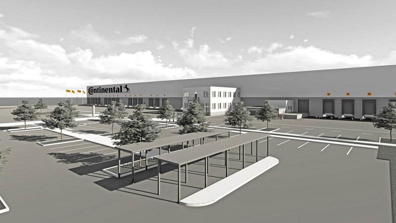 New, Cutting-Edge Distribution Center in Langenhagen (Total view)