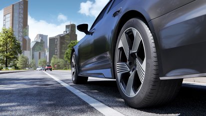 Ab Werk auf Continental-Reifen: der neue Škoda Elroq