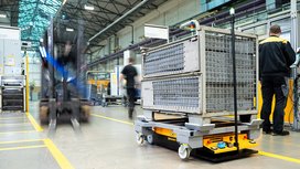 Continental Increases Efficiency with Mobile, Autonomous Transport Robots From Its Own Production