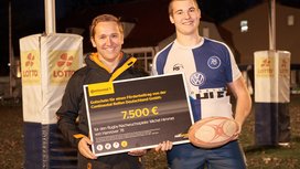 Continental fördert Rugby-Nachwuchsspieler Michel Himmer einmalig mit 7.500 EUR