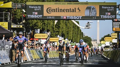 Die Tour de France vertraut auch 2023 auf die Sicherheit und Performance von Continental