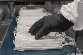 Mask production at Continental