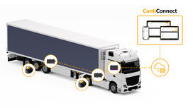 Continental dă posibilitatea monitorizării digitale a anvelopelor în timp real și pentru remorcile de camion lăsate liber