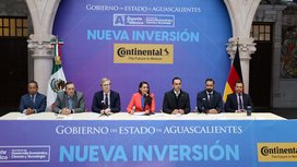 Cerca de $90 millones de dólares de inversión para nueva planta de producción de mangueras hidráulicas de Continental en Aguascalientes