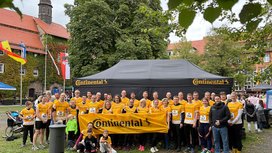 Immer in Bewegung: Continental sponsort Northeimer Stadtlauf und kommt mit 50 Läuferinnen und Läufern