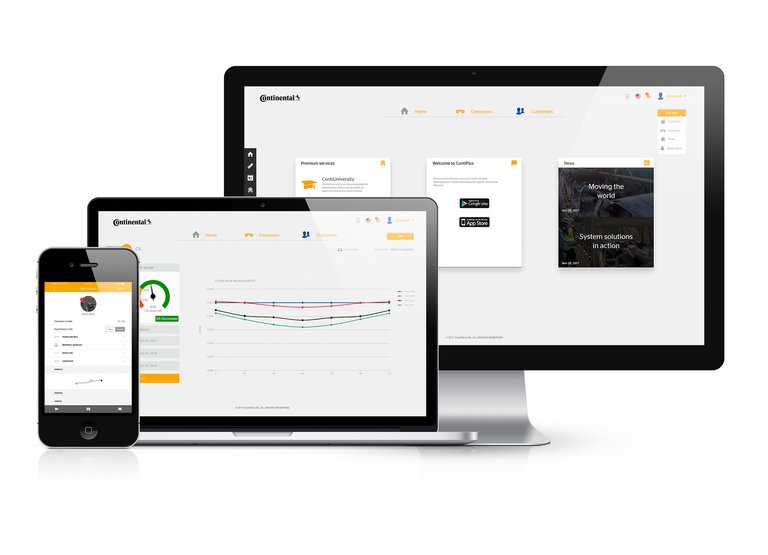 Online-Portal ContiPlus