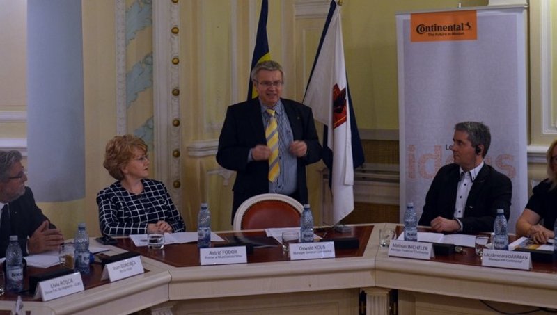 Semnare contract Continental Sibiu - Univestitatea Lucian Blaga