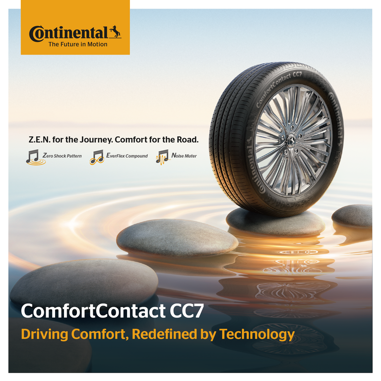 콘티넨탈 타이어, 향상된 편안함의 사계절 타이어 '컴포트콘택트 CC7' 국내 출시 - Continental Korea