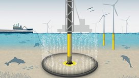 Offshore wind power: Continental develops sound insulation for marine life