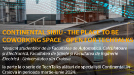 Continental Sibiu: TechTalks Craiova - 12 Iunie