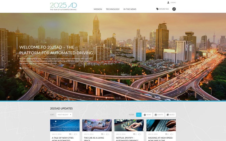 The platform 2025AD.com