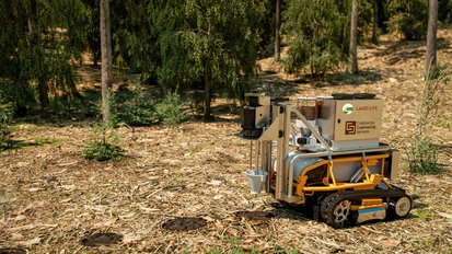 Continental and Land Life Advance Reforestation with Tree Seeding Robot