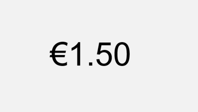 Dividend €1.50